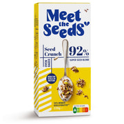 Meet the Seeds Seed Crunch krokante zadenmix met 92% zaden biologisch 220 gram