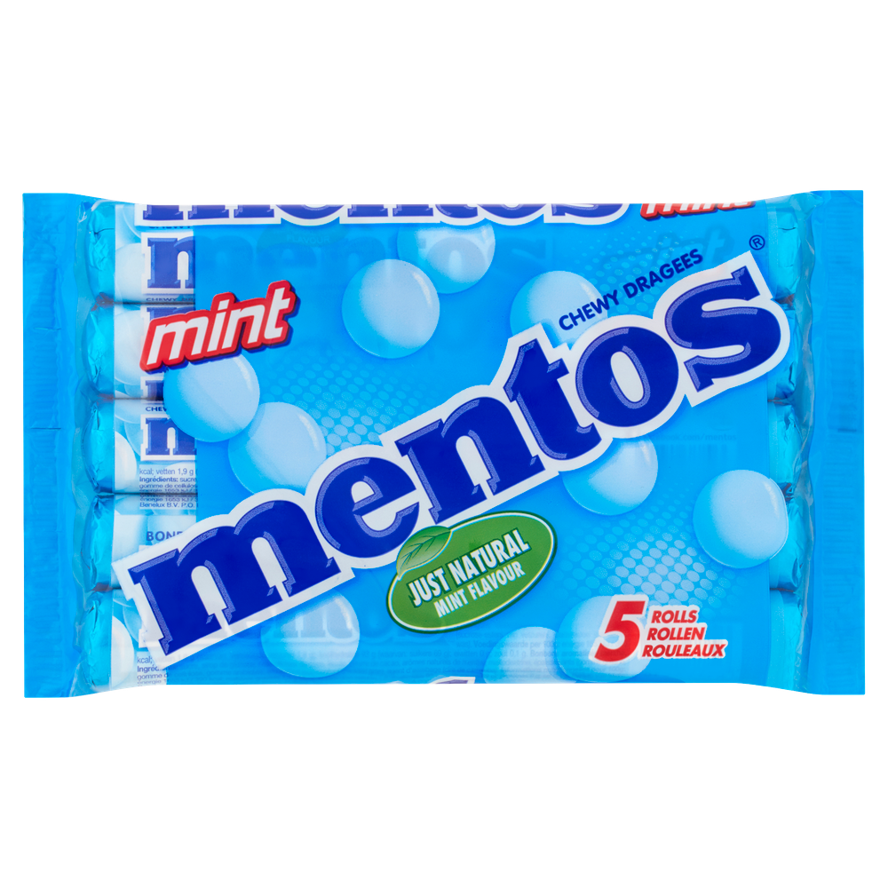 Mentos Mint Dragees 5 stuks