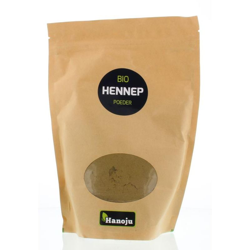 Hanoju Hennep poeder paper bag 500 gram
