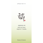 Beauty Of Joseon Matte Sun Stick Mugwort & Camilia Spf 50+ PA++++ 18 gr