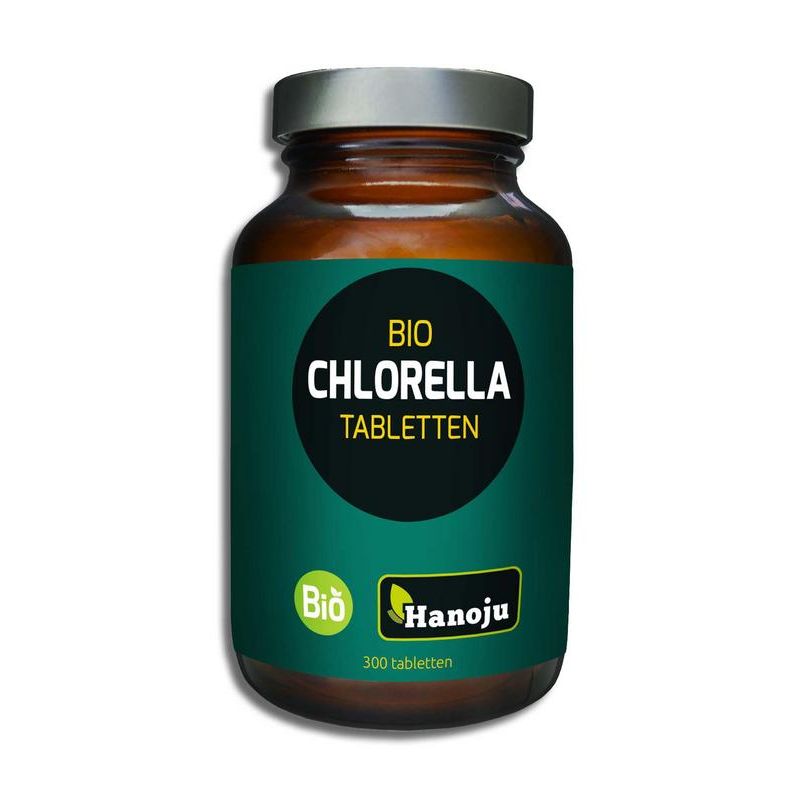 Hanoju chlorella biologisch 300 tabletten