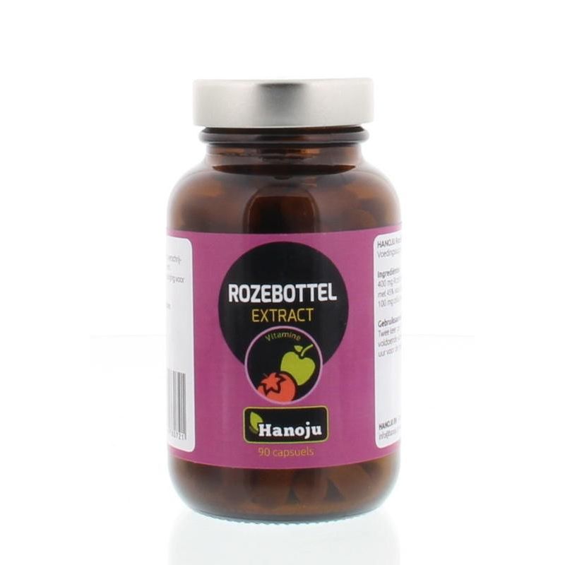 Hanoju Rozenbottel extract 45% vit C 500 mg 90 vcaps