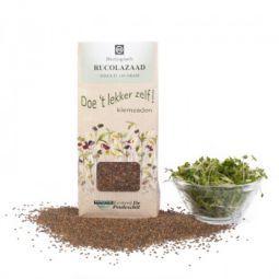 Biologische kiemerij De Peuleschil Rucolazaad135 gram