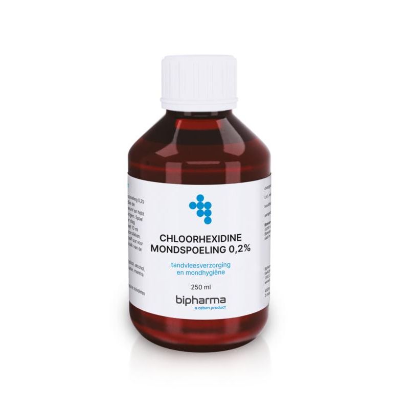 Bipharma Chloorhexidine mondspoelmiddel 0.2% 250 ml