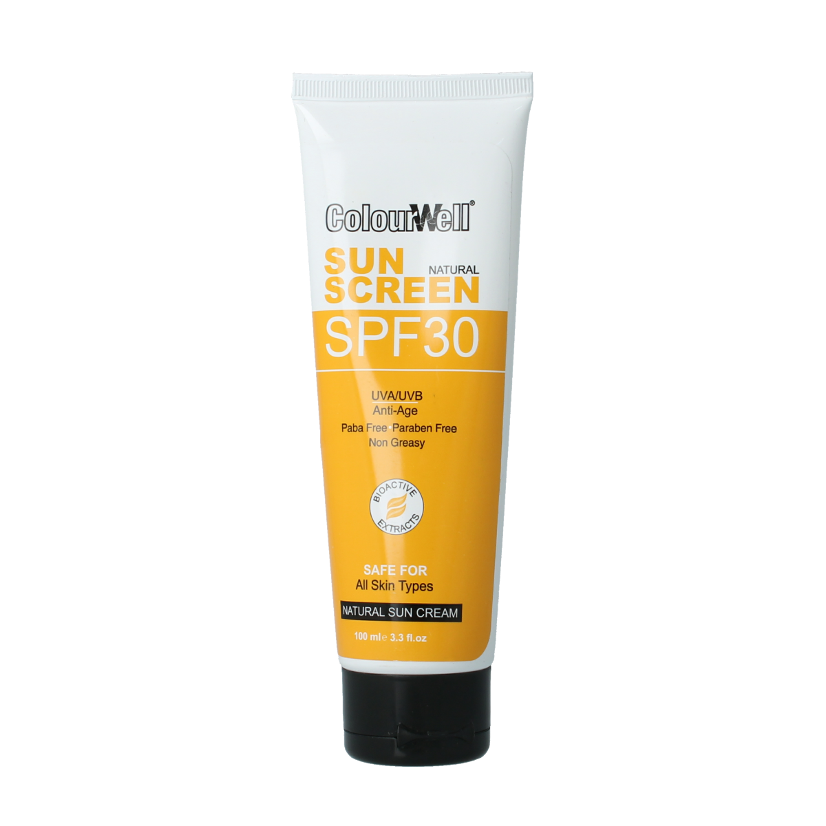 Colourwell Natuurlijke zonnecreme SPF30 100 ml