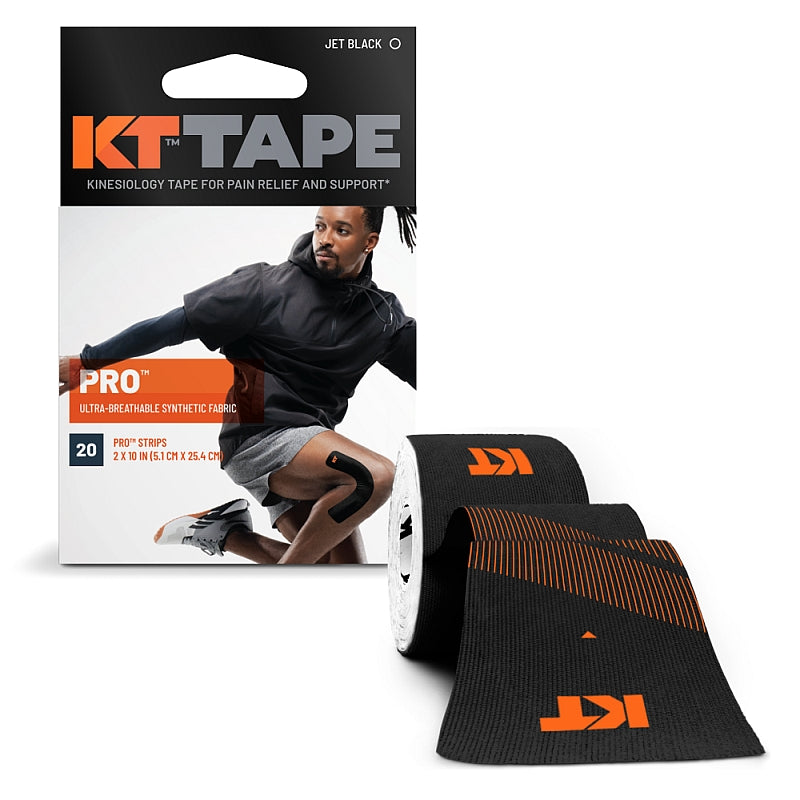 KT Tape Pro precut zwart 20 stuks