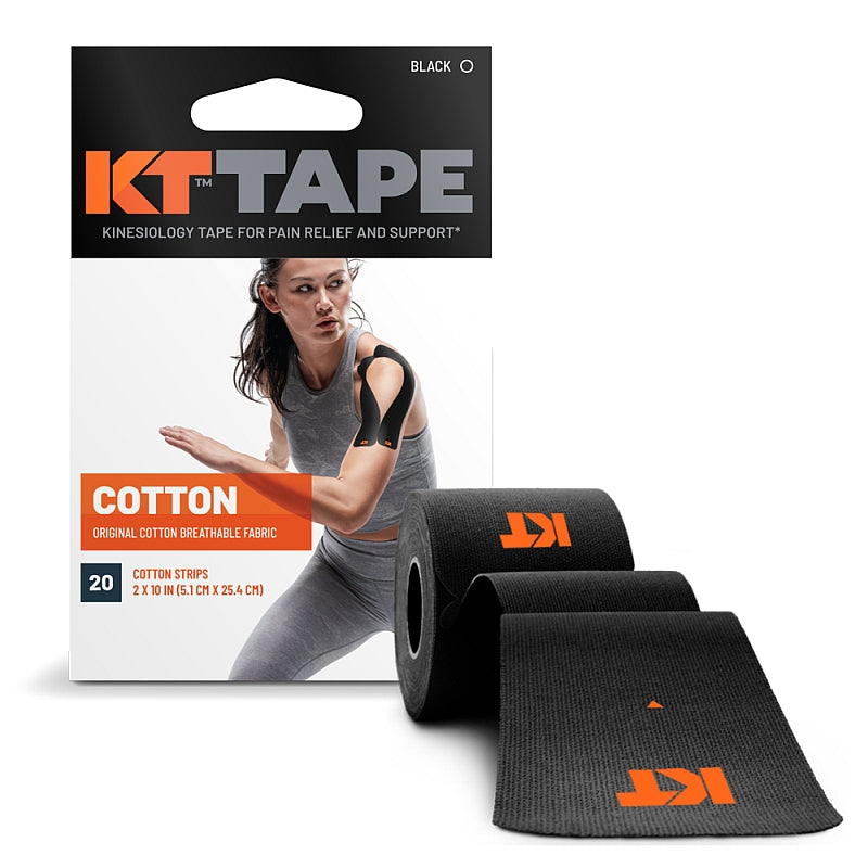 KT Tape Pro original precut zwart 20 stuks