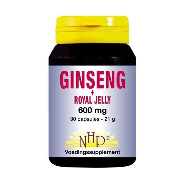 NHP Ginseng royal jelly 600 mg 30 capsules