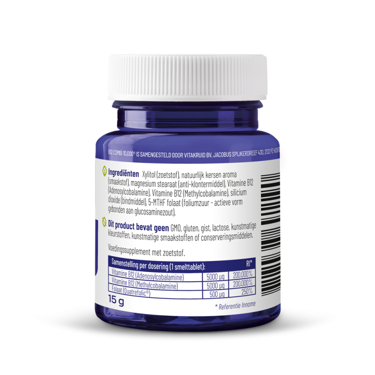 Vitakruid B12 Combi 10.000 met folaat