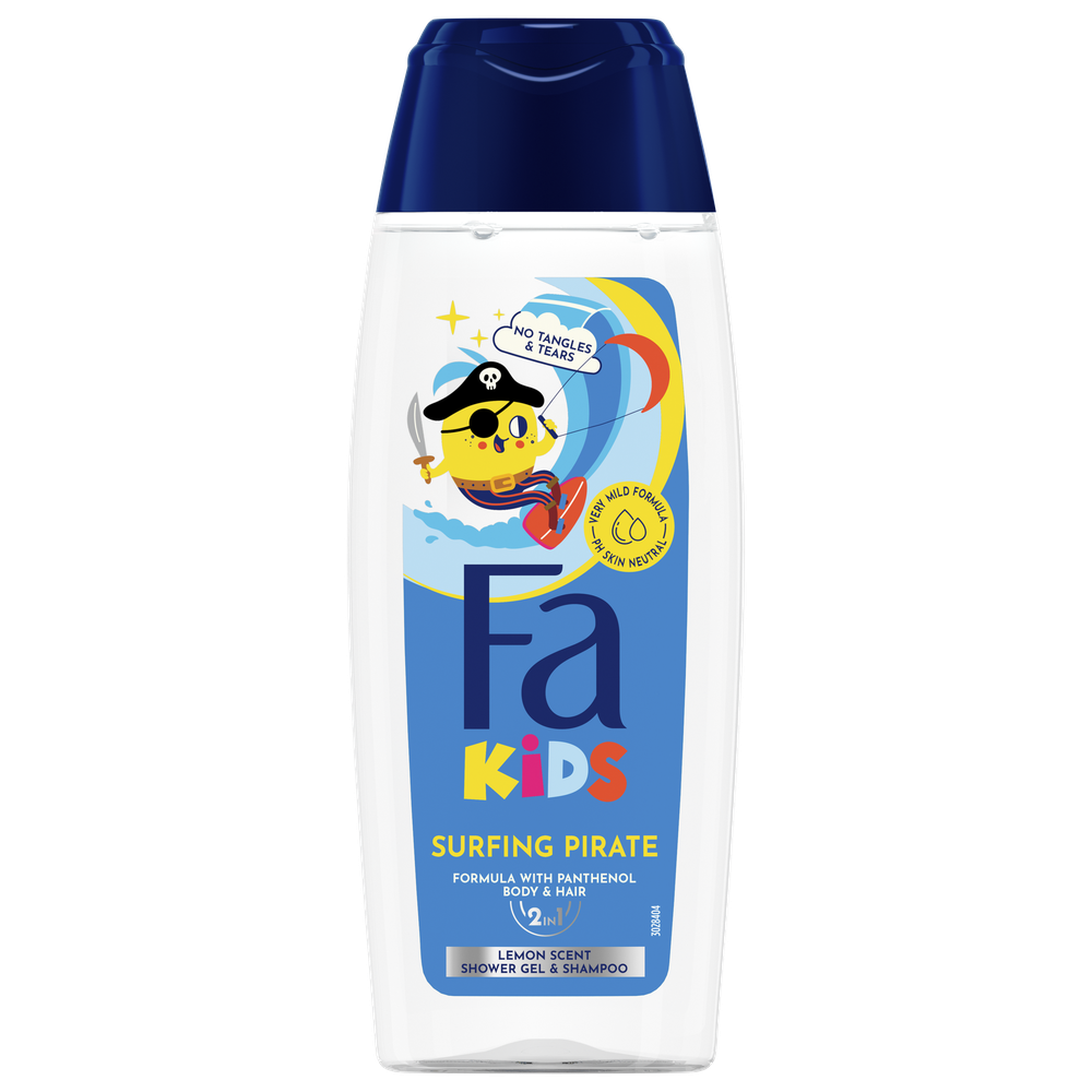 Fa Kids Surfing Pirate Shower Gel & Shampoo 250 ml