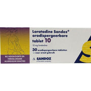 Sandoz Loratadine 10 mg orotaat 30 tabletten