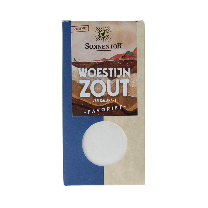 Sonnentor Kalahari woestijnzout fijn 150 gram