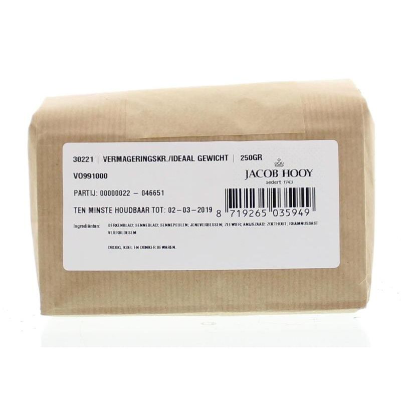 Jacob Hooy Ideaalgewicht/vermageringskruiden 250 gram