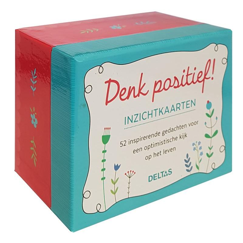 Denk positief inzichtkaarten