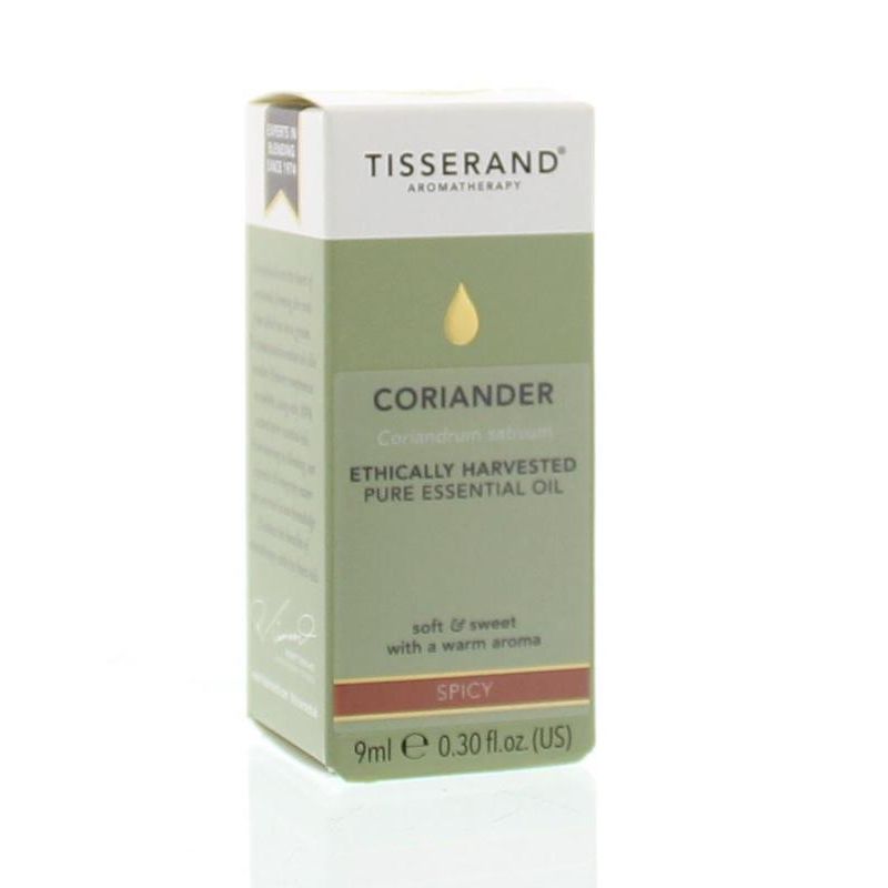 Tisserand Aromatherapy Coriander ethically harvested 9 ml
