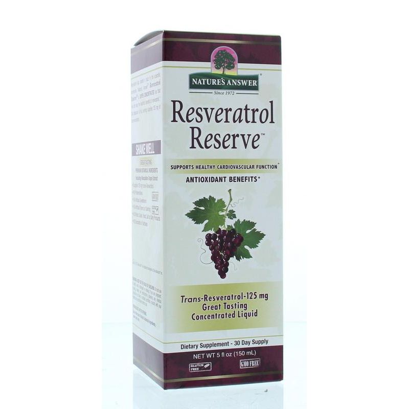 Natures Answer Resveratrol reserve complex vloeibaar 150 ml