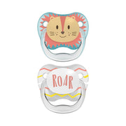 DR Brown's Fopspeen prevent animal faces F1 blauw 2 stuks