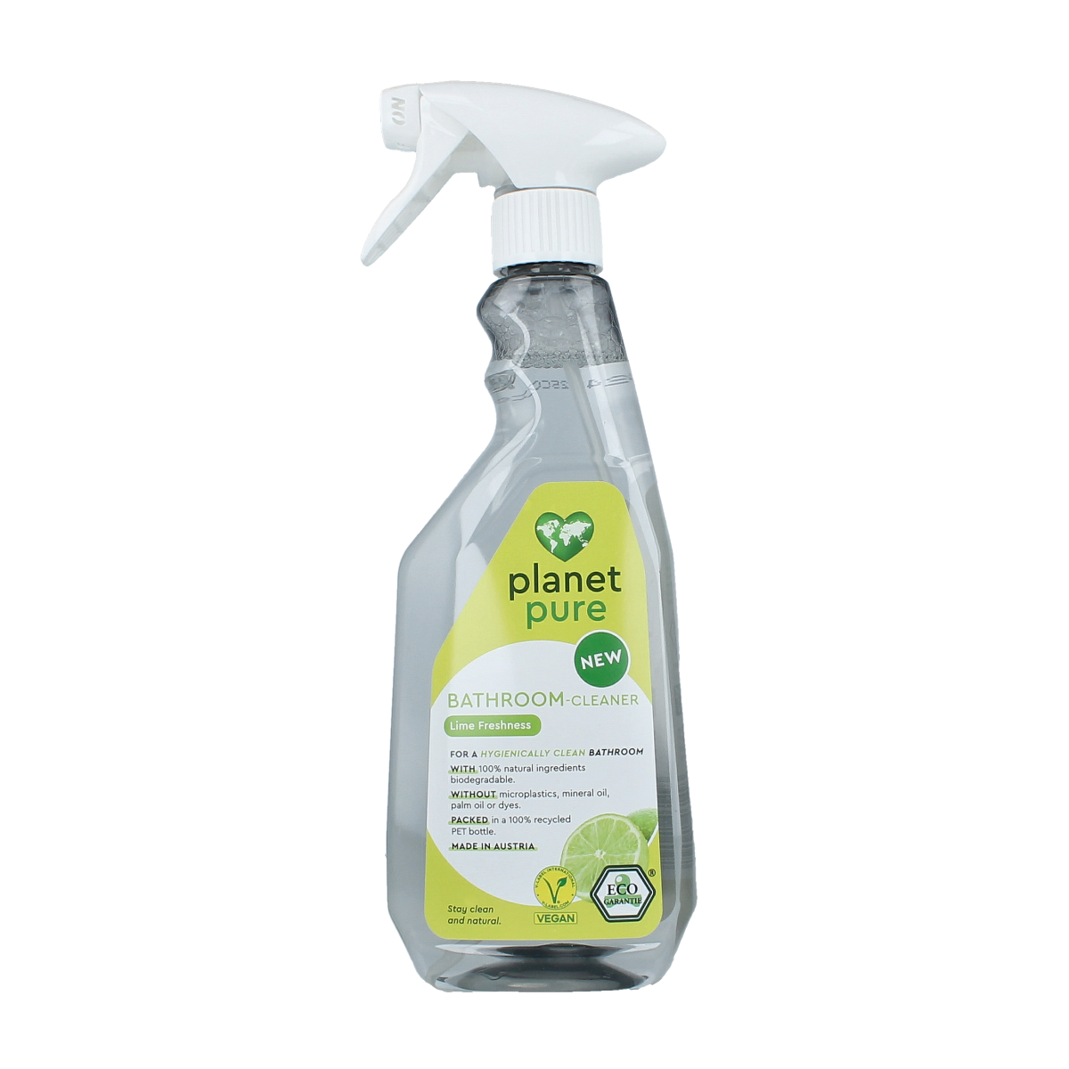 Planet Pure Badkamer reiniger lime 500 ml
