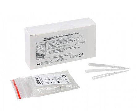 Mission Plus Hemoglobine & glucose capillairen 50 stuks