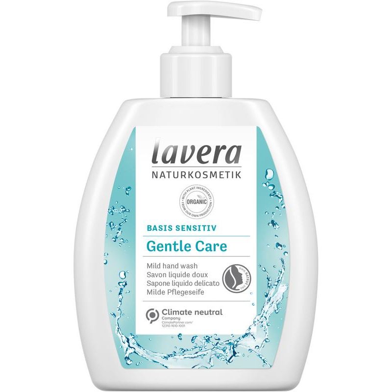 Lavera Basis Sensitiv handzeep/savon liquide EN-FR-IT-DE 250 ml