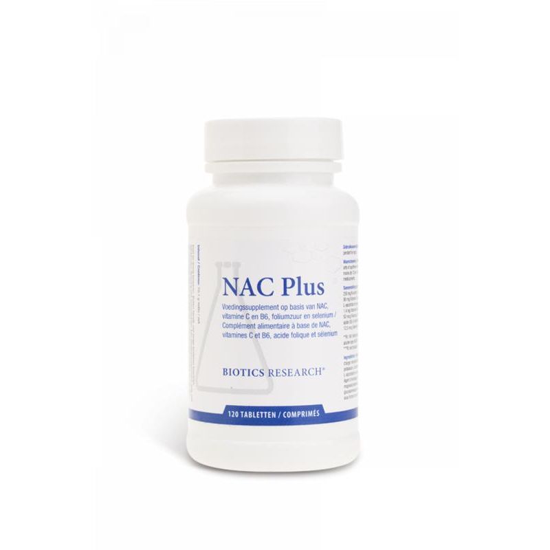 Biotics NAC Plus 120 tabletten