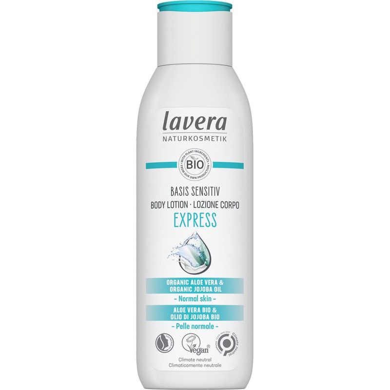 Lavera Basis Sensitiv bodylotion express EN-IT 250 ml