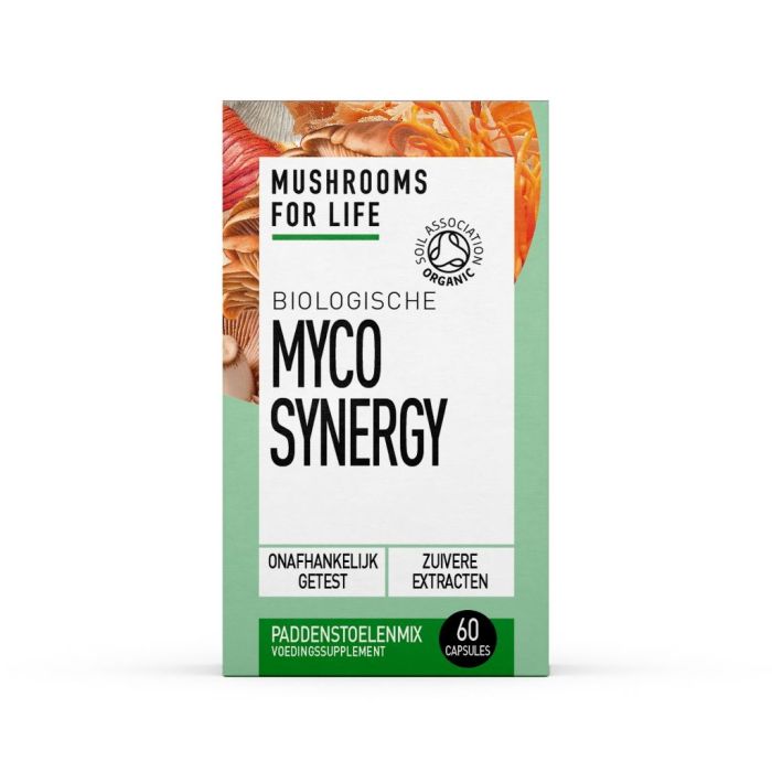 Mushrooms For Life Myco synergy biologisch 60 capsules