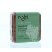 Najel Aleppo zeep scrub rode klei 100 gram