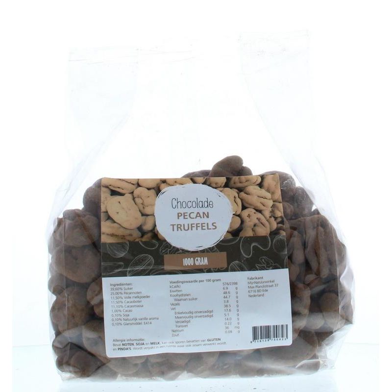 Mijnnatuurwinkel Chocolade pecan truffels 1 kg