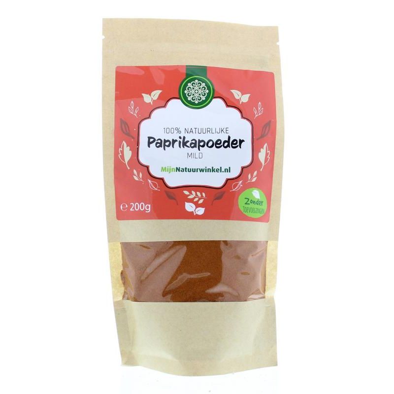 Mijnnatuurwinkel Paprika poeder 200 gram