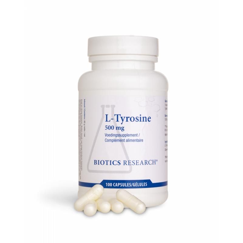 Biotics L-Tyrosine 500 mg 100 capsules