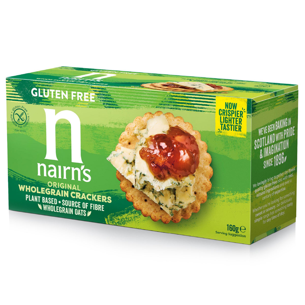 Nairns Volkoren crackers 137 gram