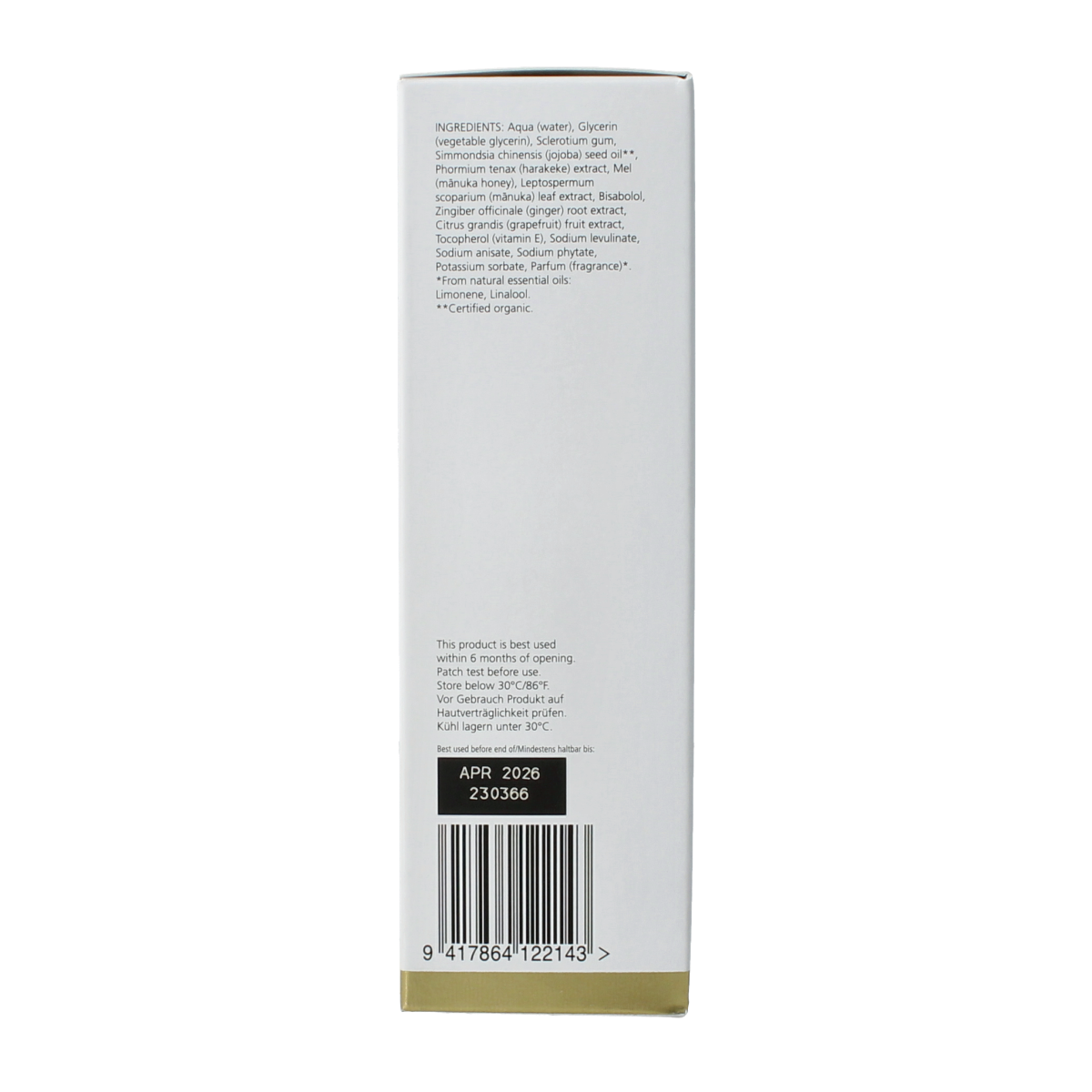 Living Nature Hydrating tonic gel 120 ml