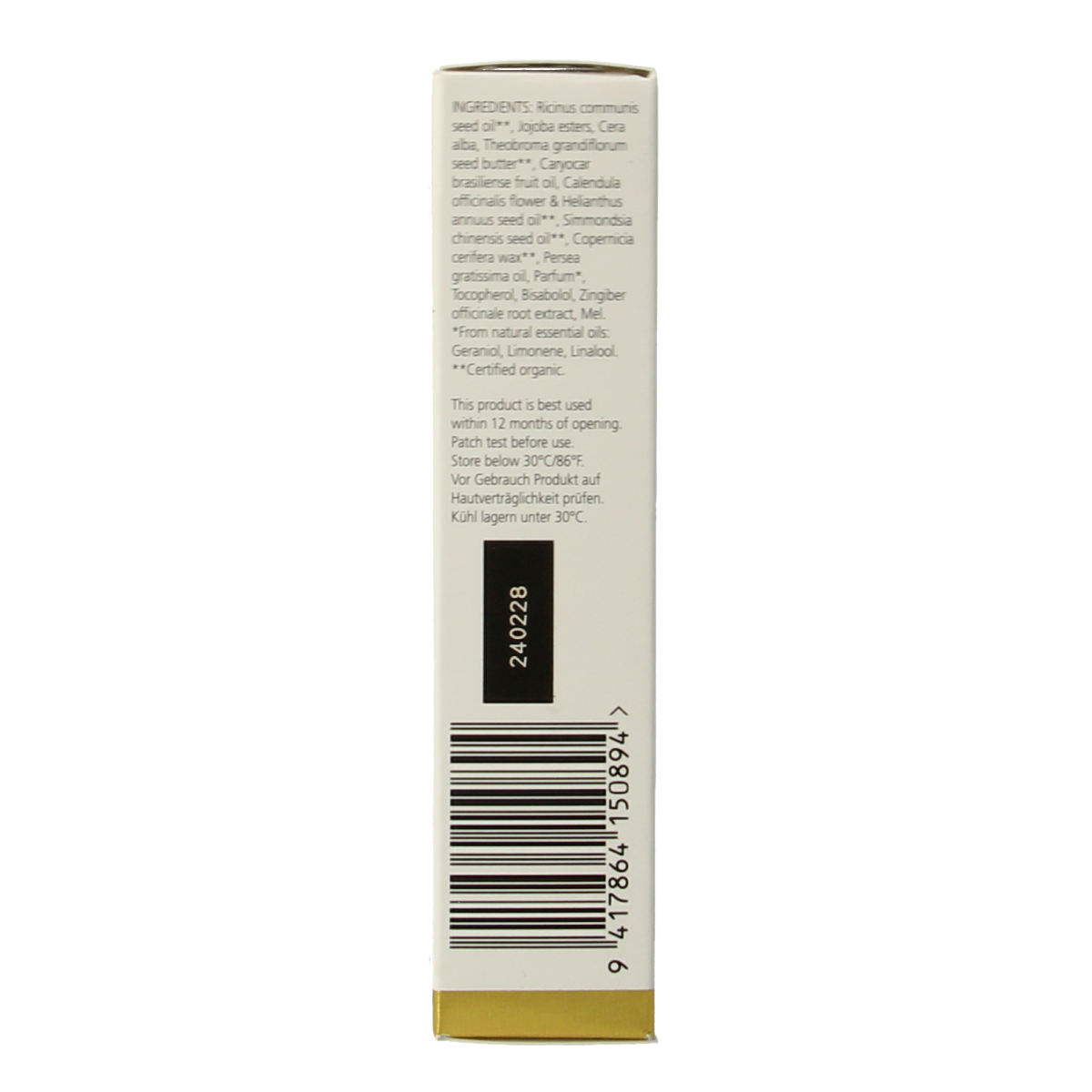 Living Nature Lippenbalsem 10 ml