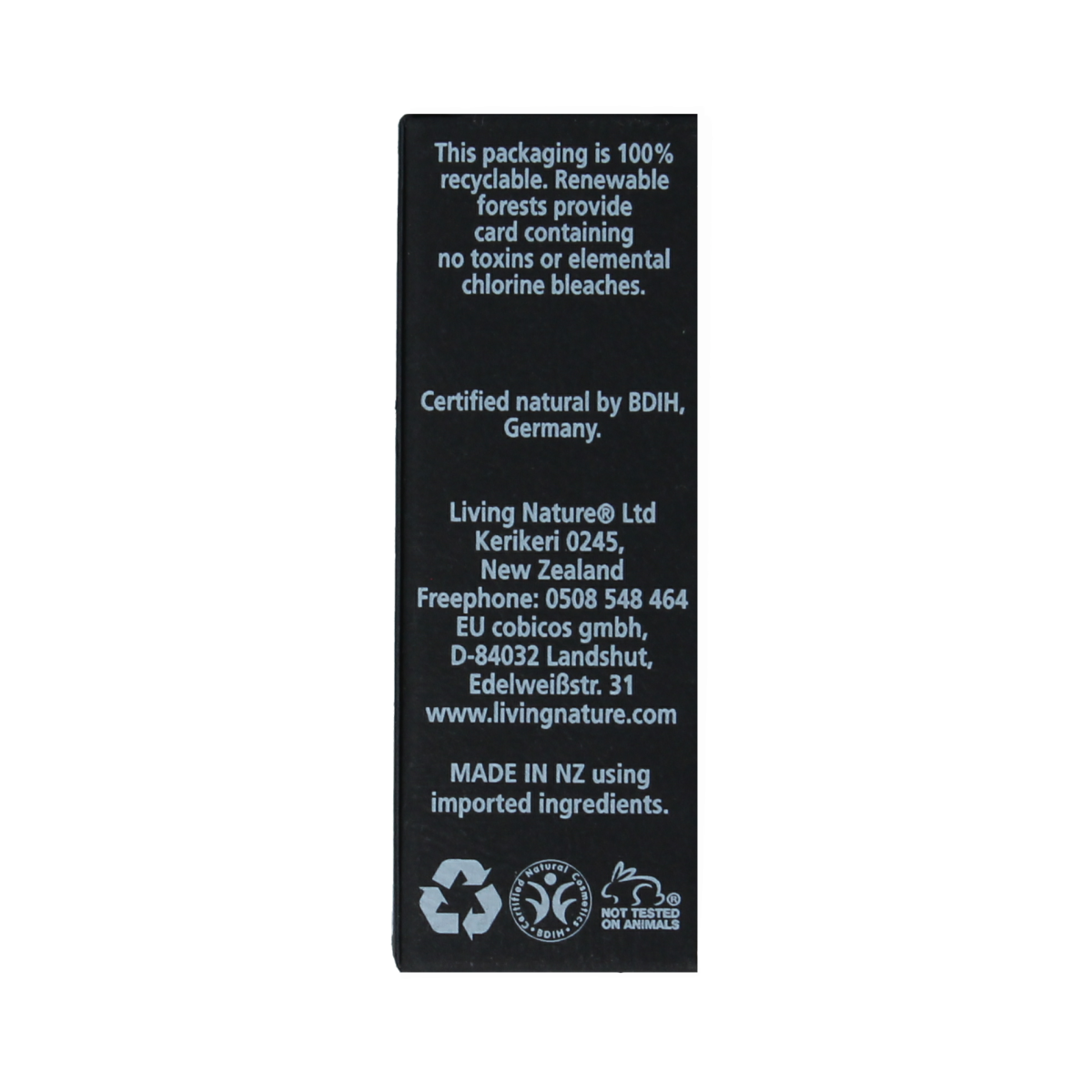 Living Nature Lippenstift precious 4 gram