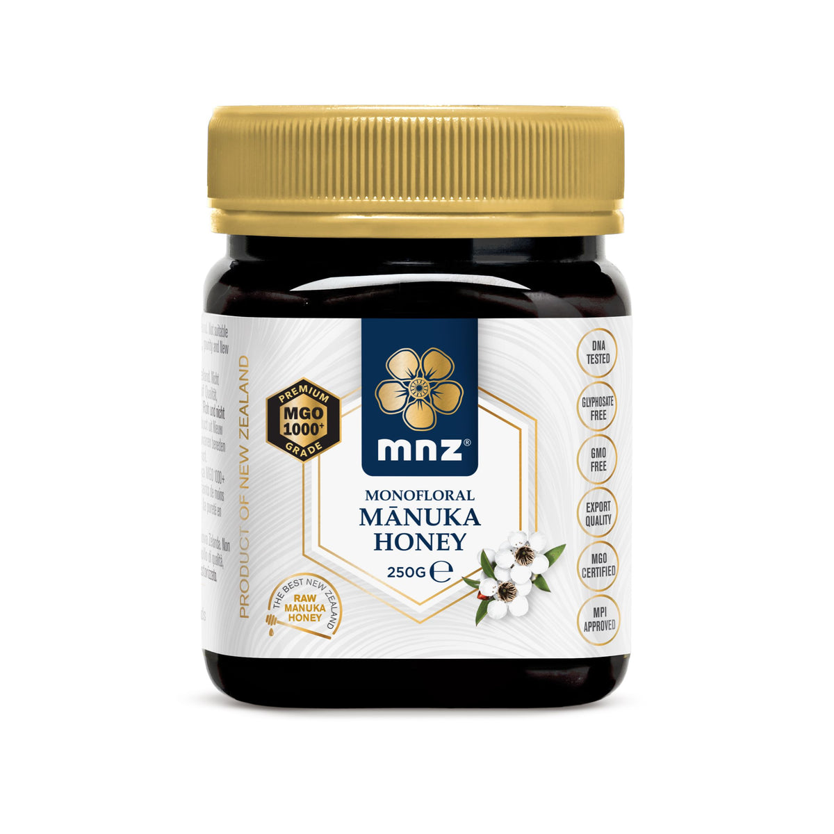 Manuka honing MGO 1000+ 250 gram