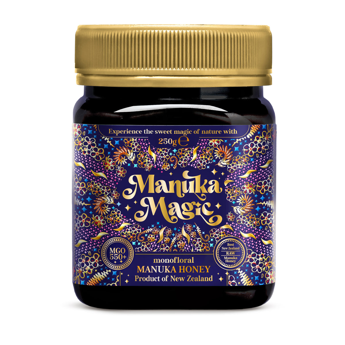 Manuka Magic Manuka honing MGO 550+ 250 gram