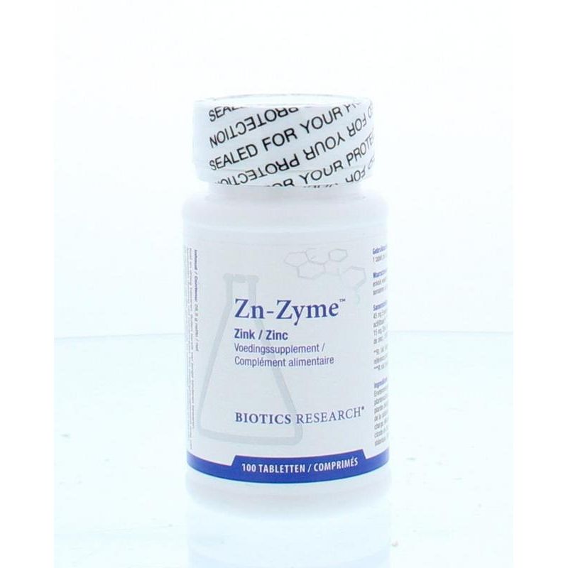 Biotics Zn-Zyme 15 mg 100 tabletten