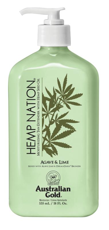 Australian Gold Hemp nation tan extender agave & lime 535 ml