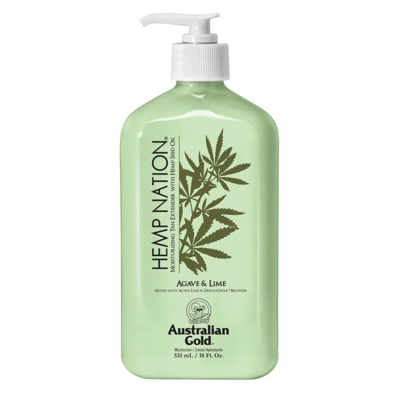 Australian Gold Hemp nation tan extender agave & lime 535 ml (afbeelding 2)