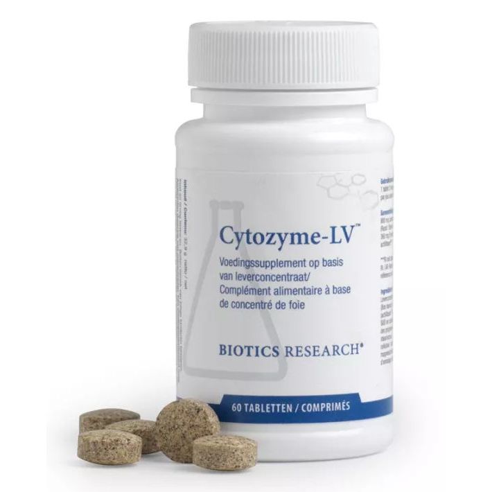 Biotics Cytozyme-LV 60 tabletten