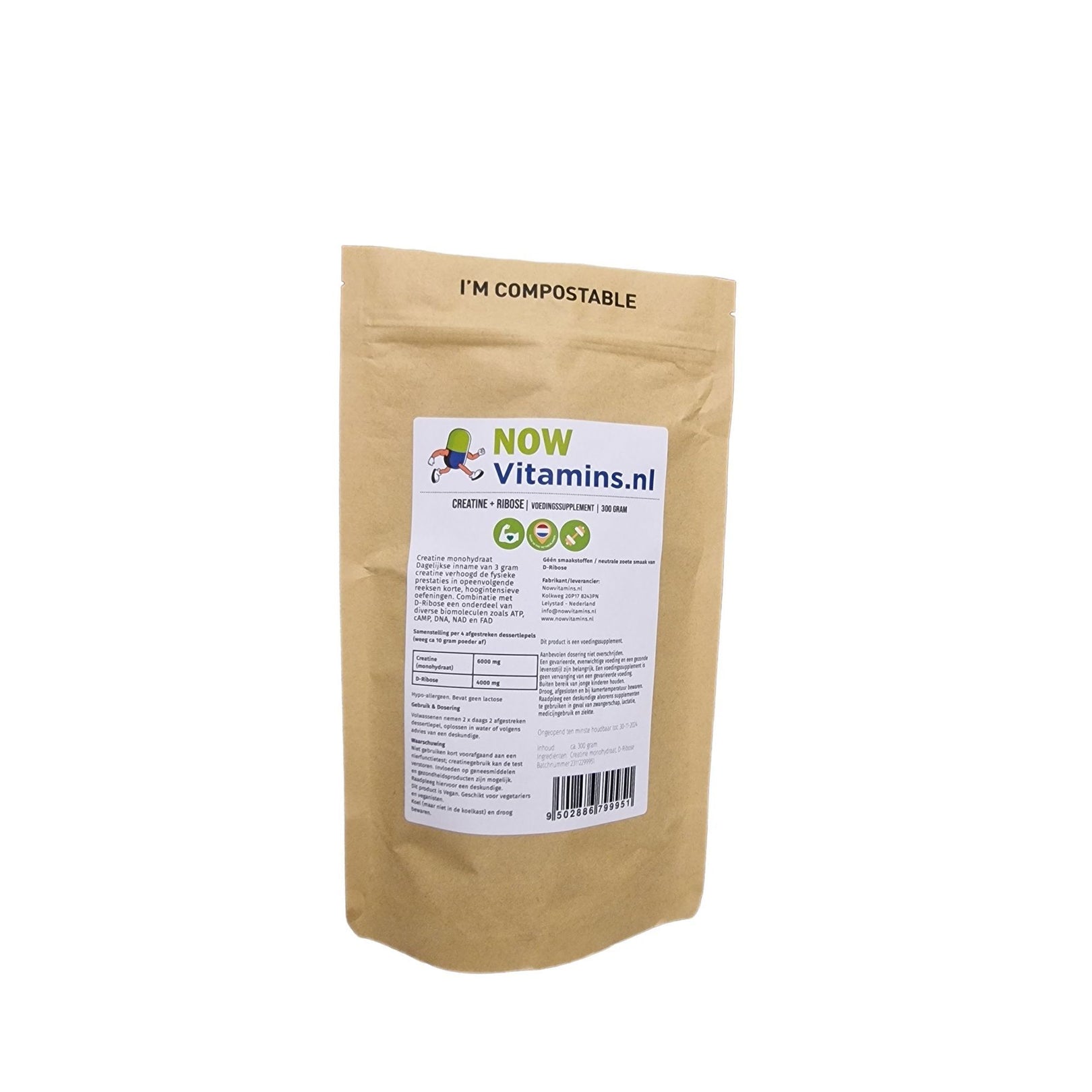 Vitarium Creatine & ribose 300 gram
