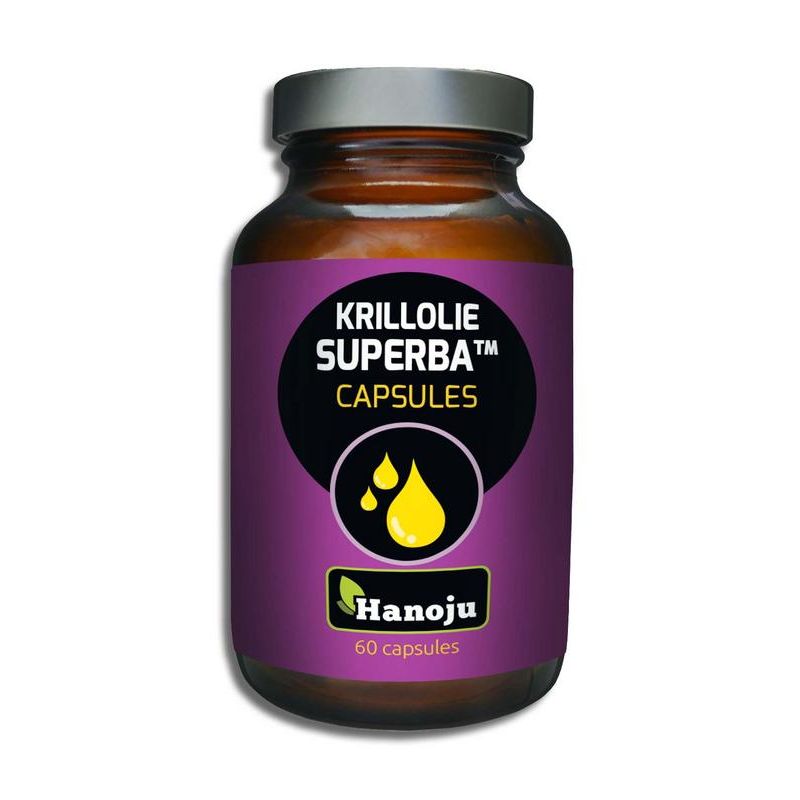 Hanoju Krill olie 500 mg 60 vcaps