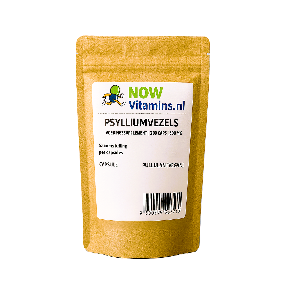 Vitarium Psylliumvezels 500 mg 200 vcaps