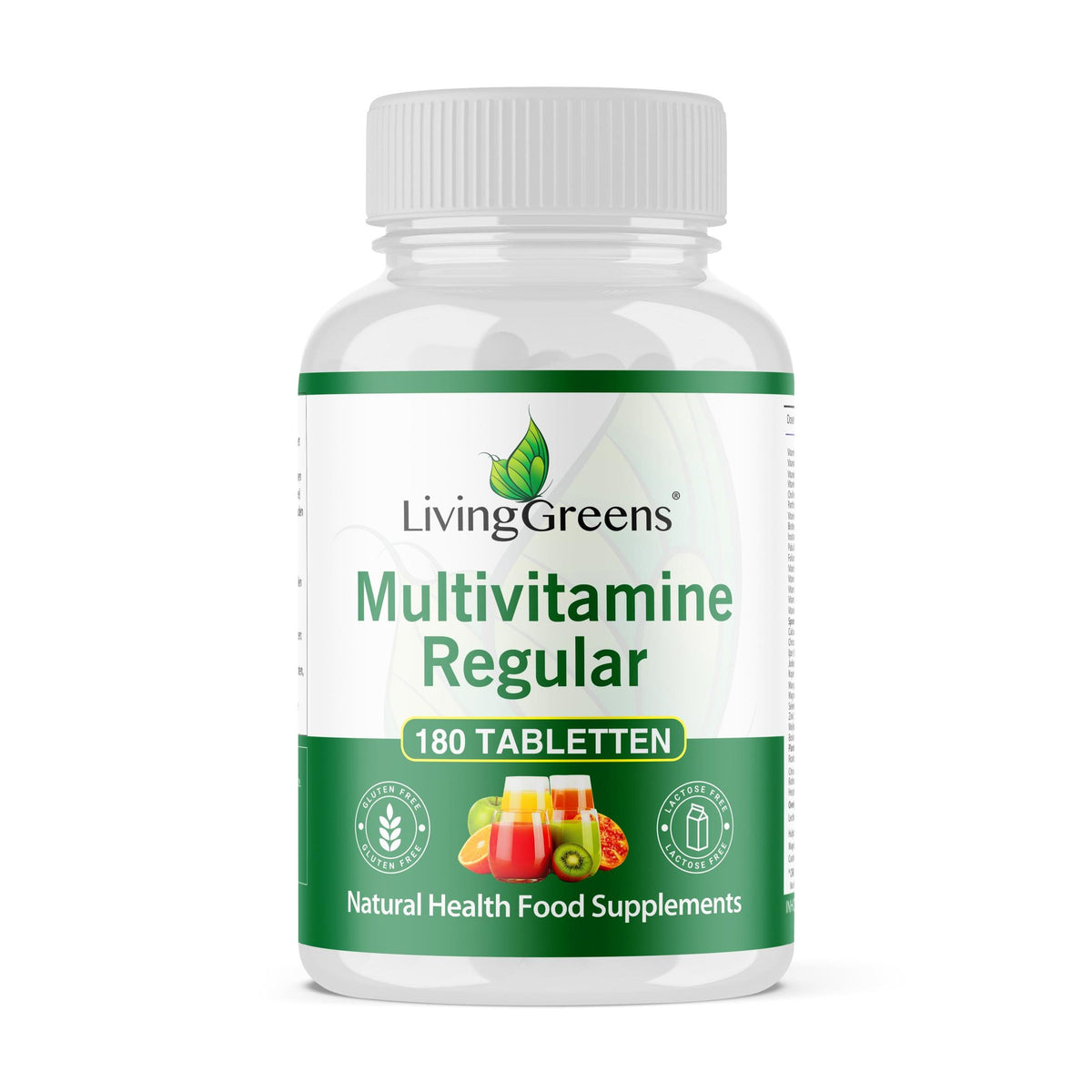 Livinggreens Multi vitaminen en mineralen 180 tabletten