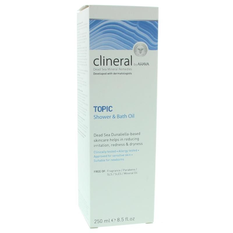 Ahava Clineral topic shower & bath oil 250 ml