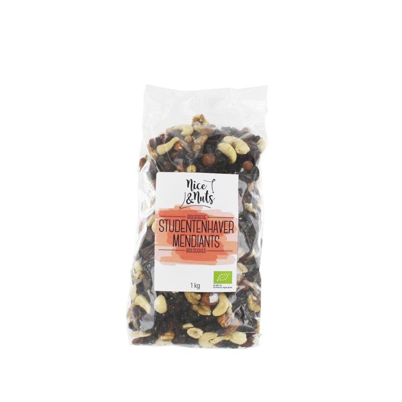 Nice & Nuts Studentenhaver biologisch 1 kg