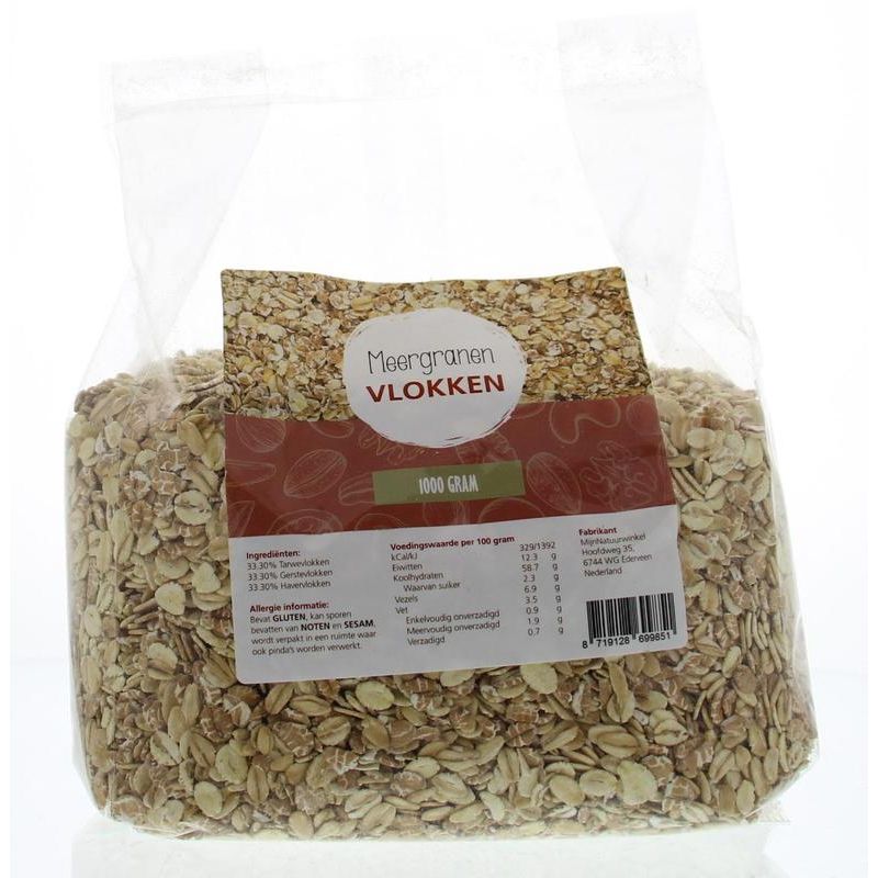 Mijnnatuurwinkel Meergranen vlokken 1 kg