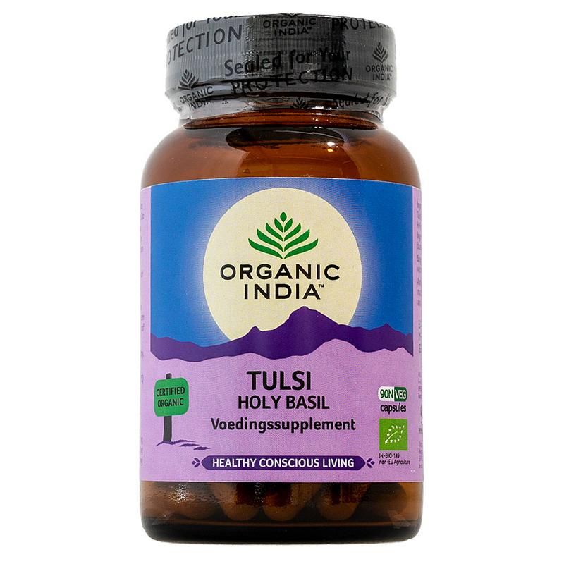 Organic India Tulsi holy basil 90 capsules