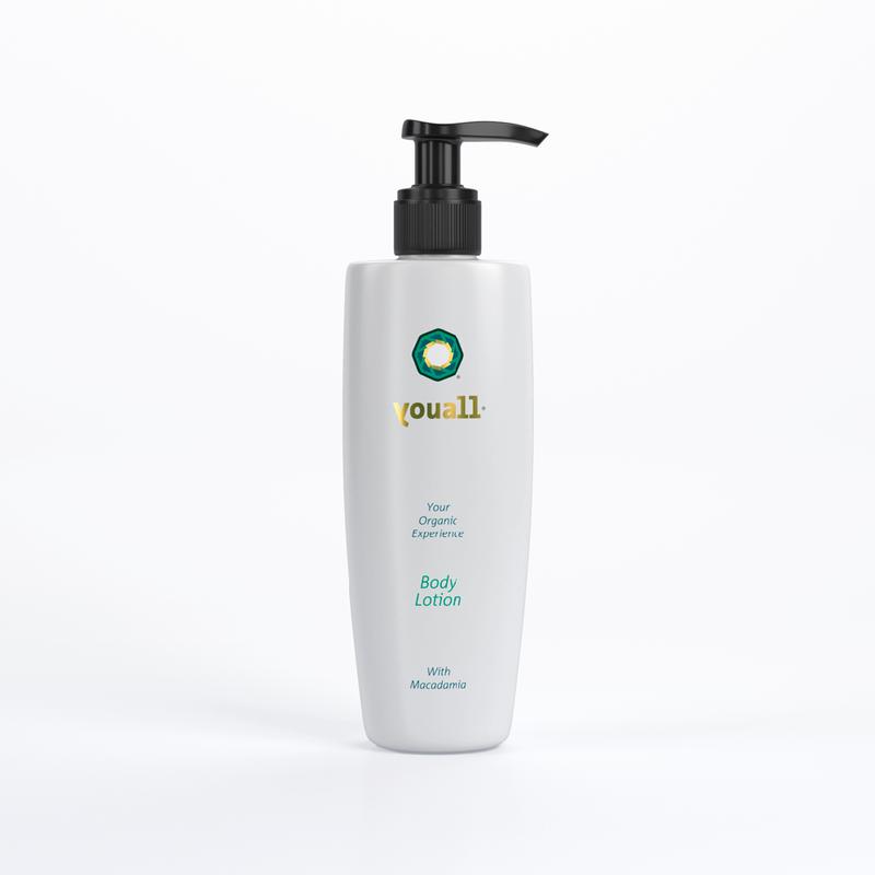 Youall Bodylotion macadamia biologisch 200 ml